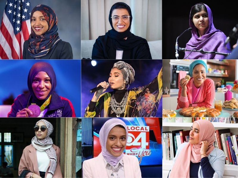 Famous hijab-wearing personalities around the world