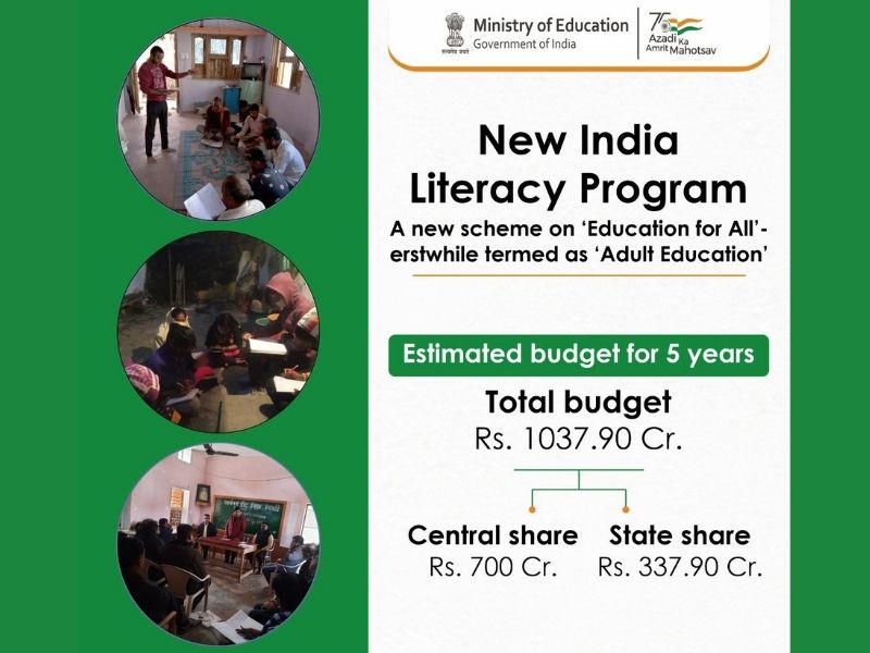 Centre launches National India Literacy Programme