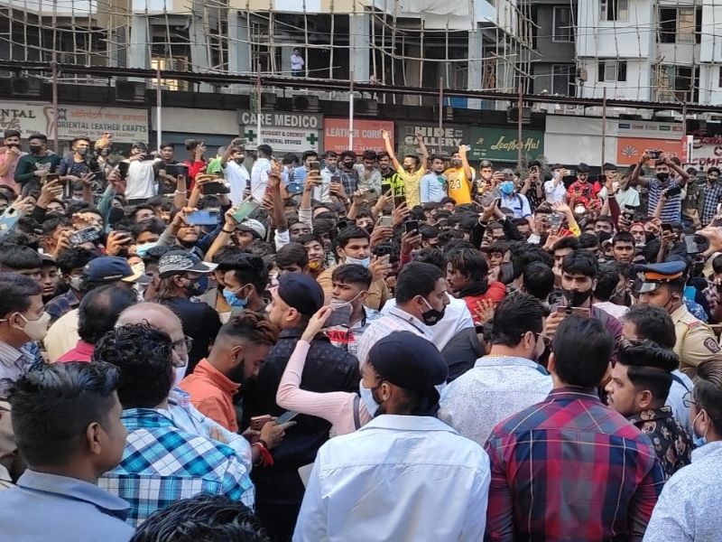 Students protest demand online SSC & HSC exams