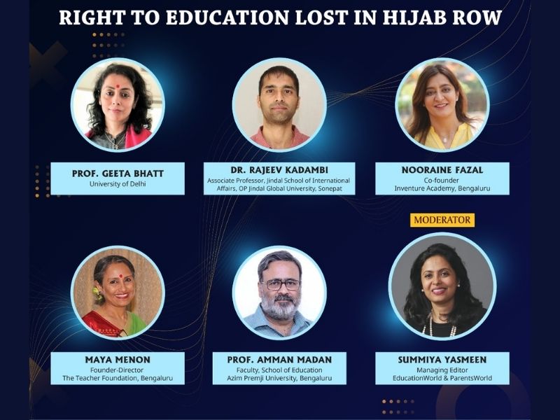Panel discussion: Right to education lost in Hijab row