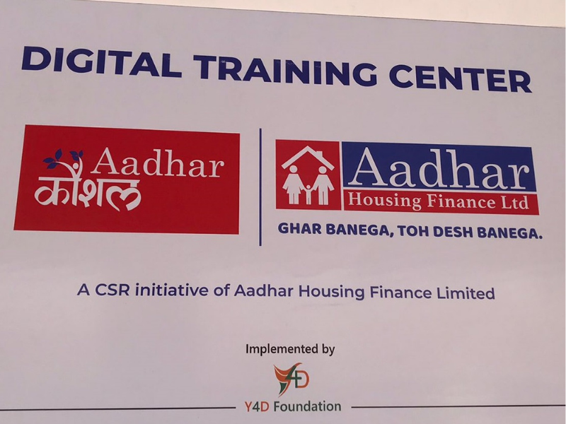 Aadhar Housing Finance Limited promotes digital literacy in Rajasthan
