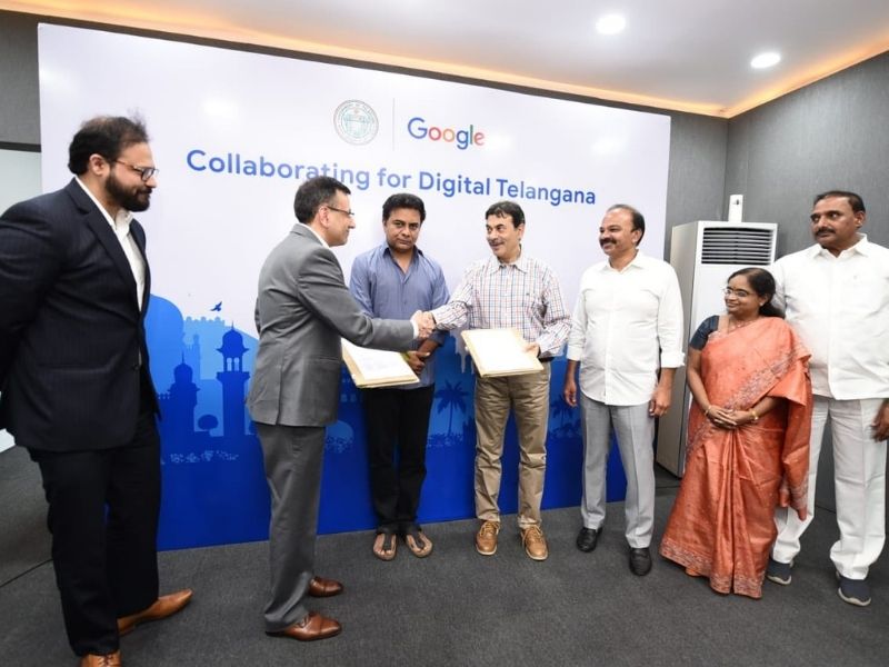 Google, Telengana sign MoU, to support youth with digital skills