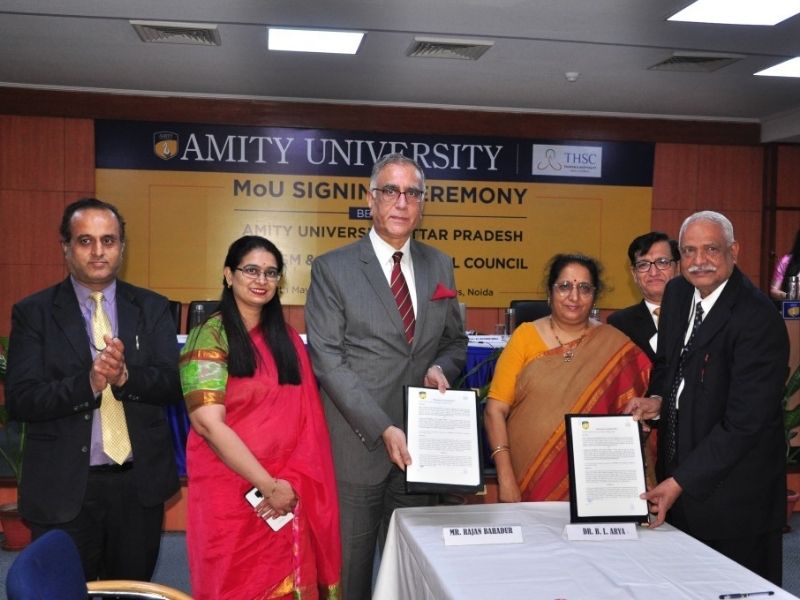 Amity University inks MoU with Tourism & Hospitality Skill Council (THSC)