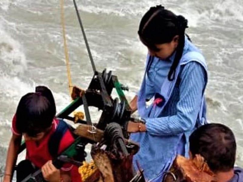 Uttarakhand: Schoolchildren face severe challenges to reach schools during monsoon