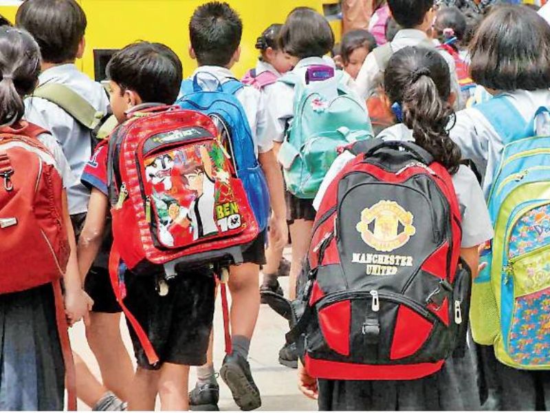 Maharashtra takes up initiative to reduce school bag weight