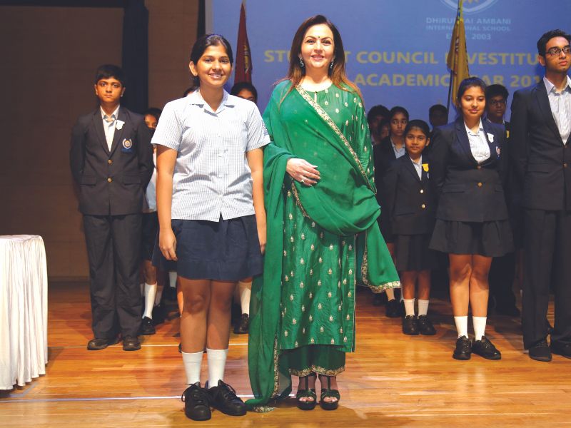 DAIS’ founder-chairperson Nita Ambani