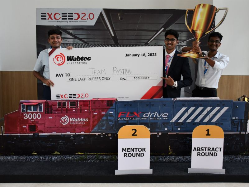 Wabtec announces winners of ‘Exceed’ college campus challenge
