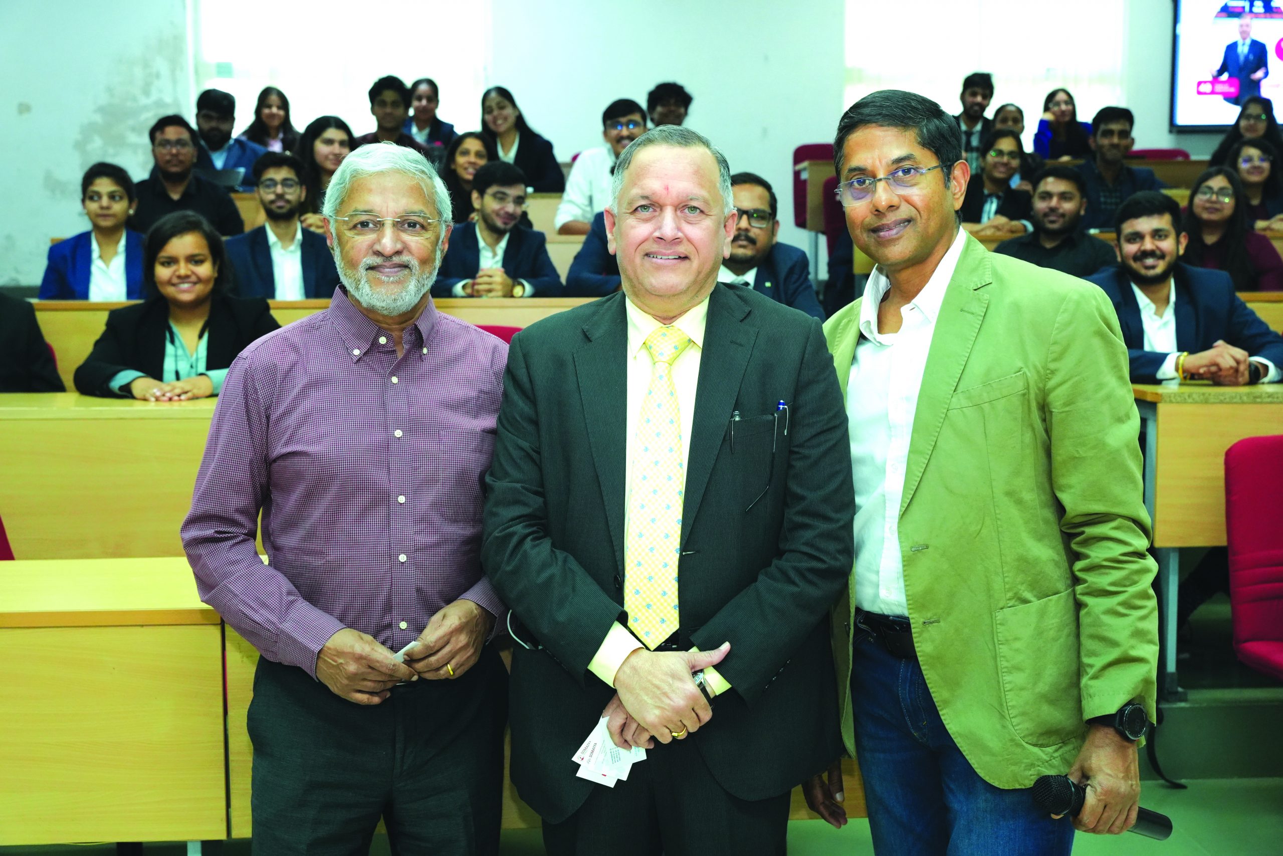 KJSIM's Ramachandran (left): access advantage