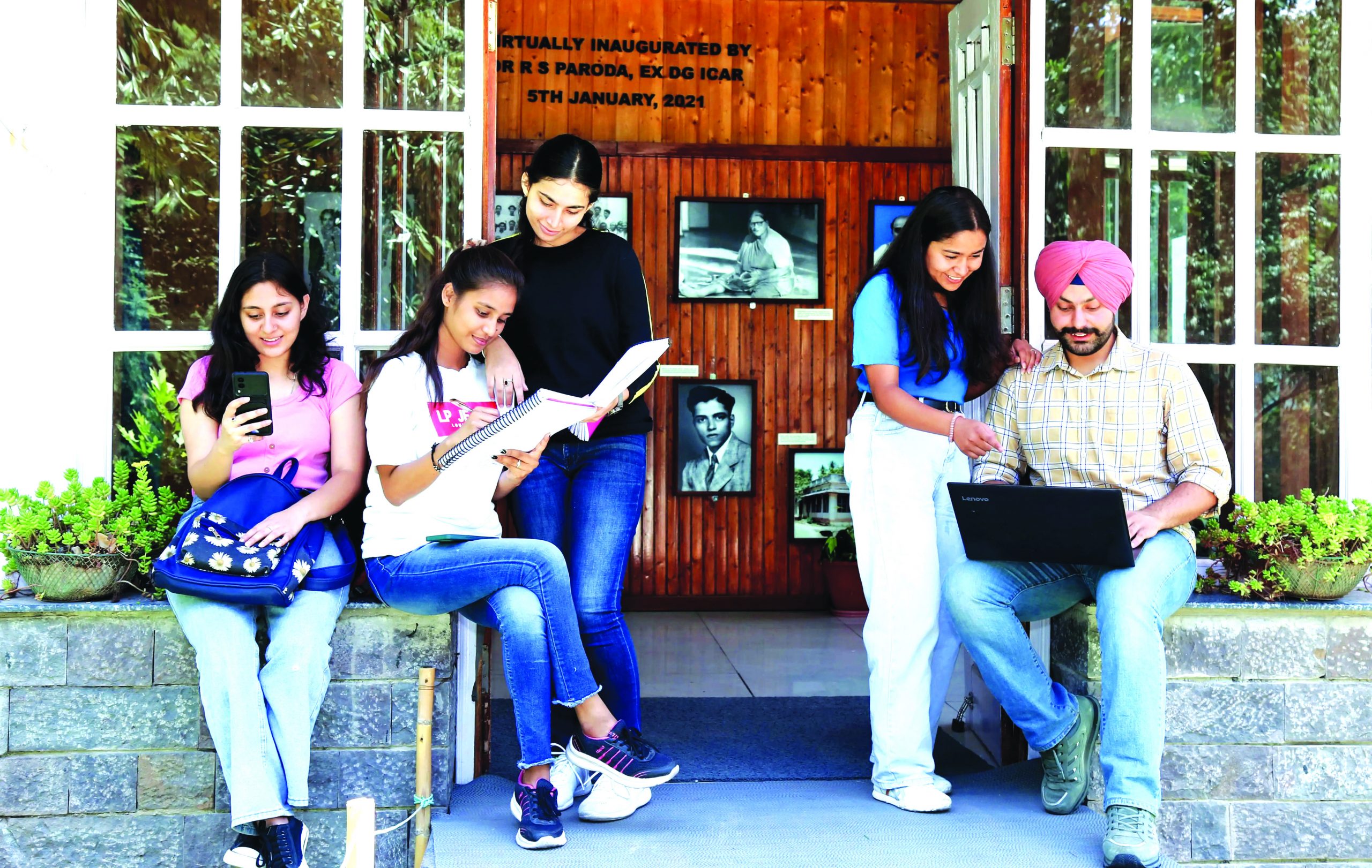 Shoolini University students