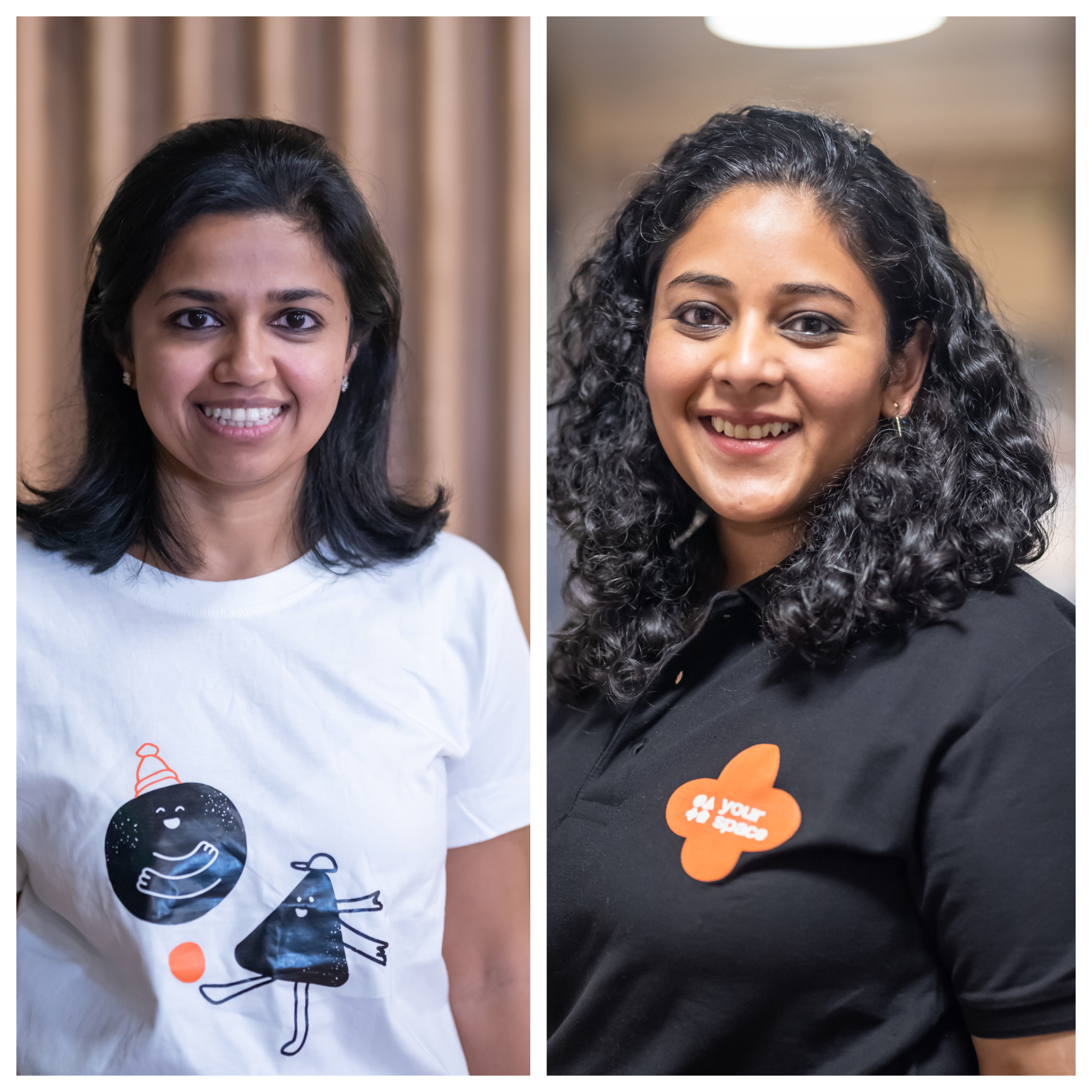 (L-R) Nidhi Kumra & Shubha Lal, Founders, your-space(2)