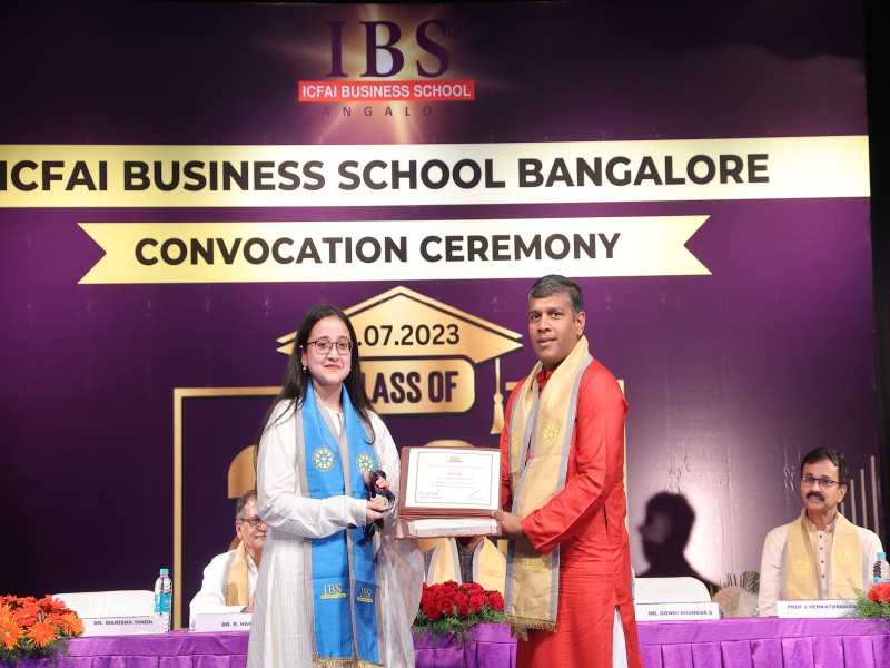 Icfai convocation ceremony