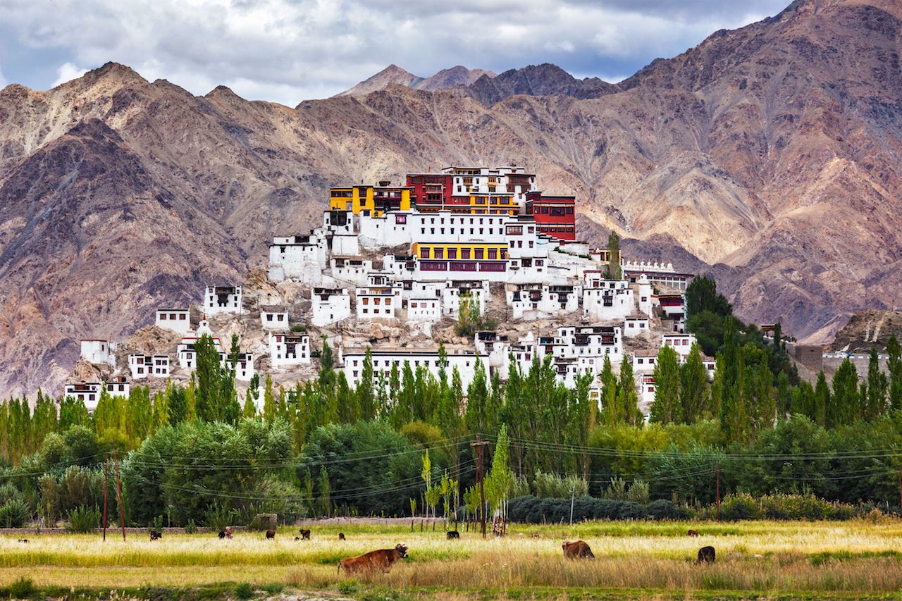 Buddhist-monastery-of-the-Yellow-Hat-in-Tibet