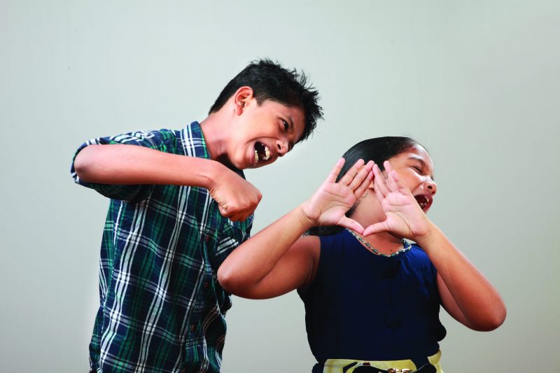siblings fight