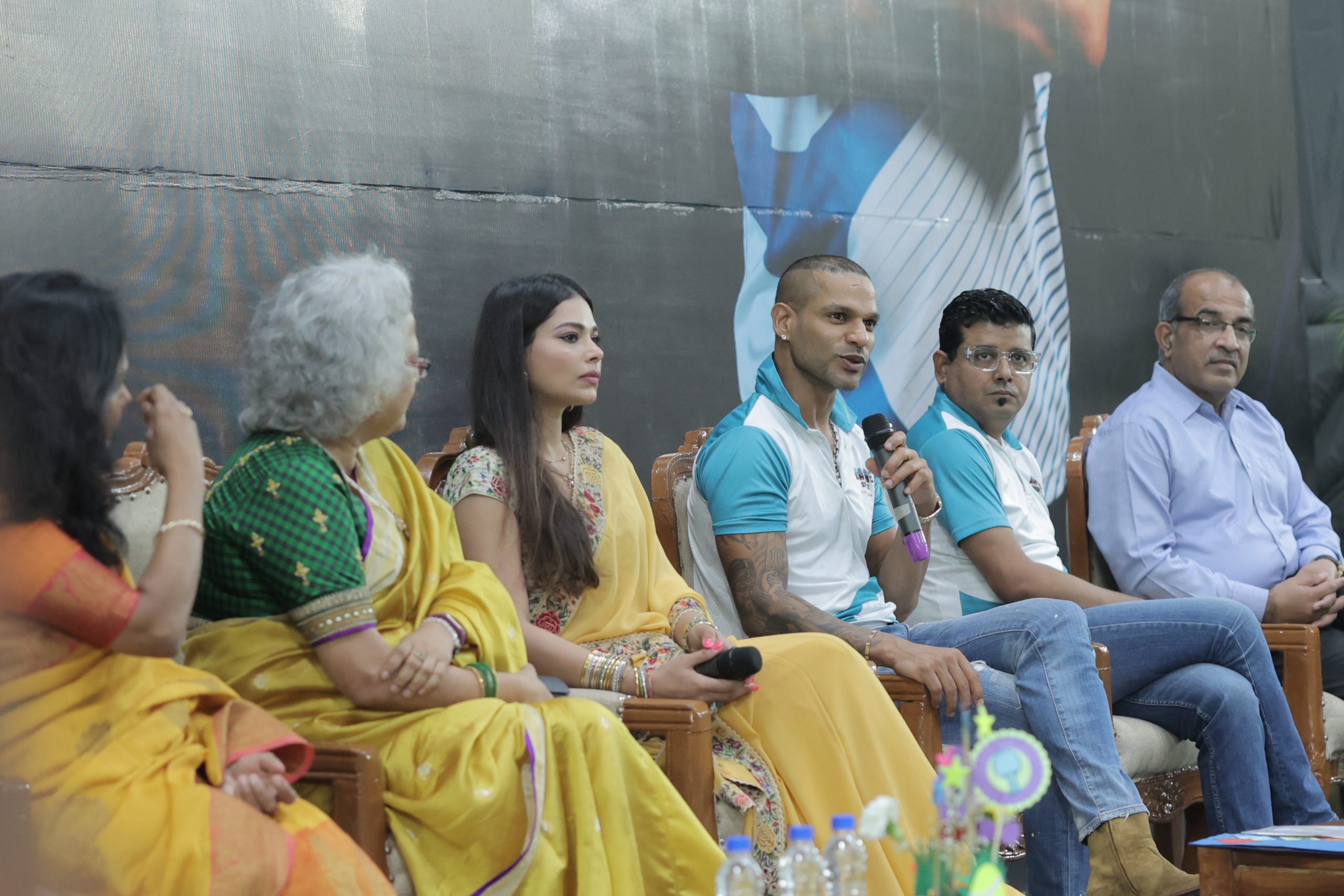 Shikhar Dhawan and Devyani Jaipuria 