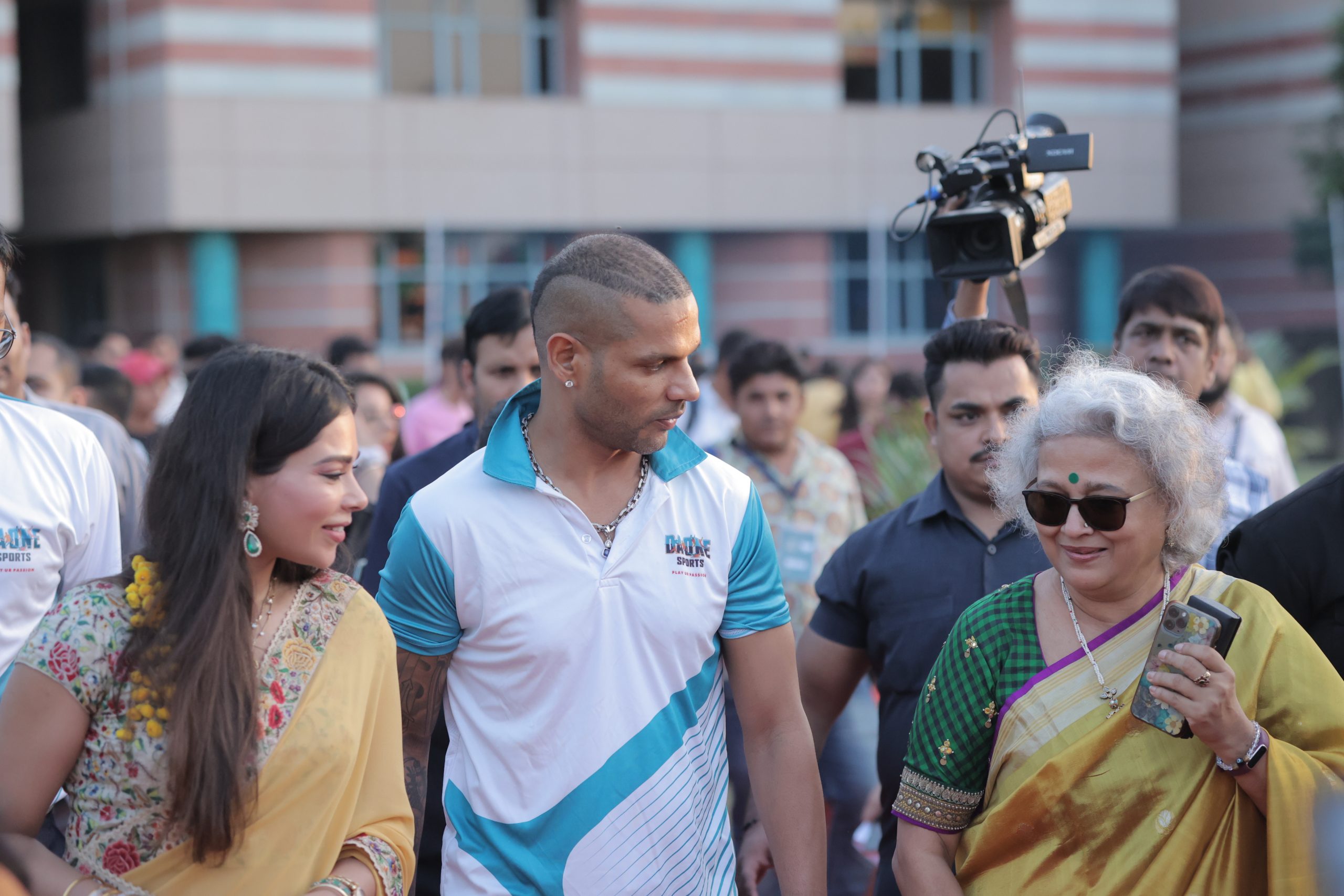 Shikhar Dhawan and Devyani Jaipuria 