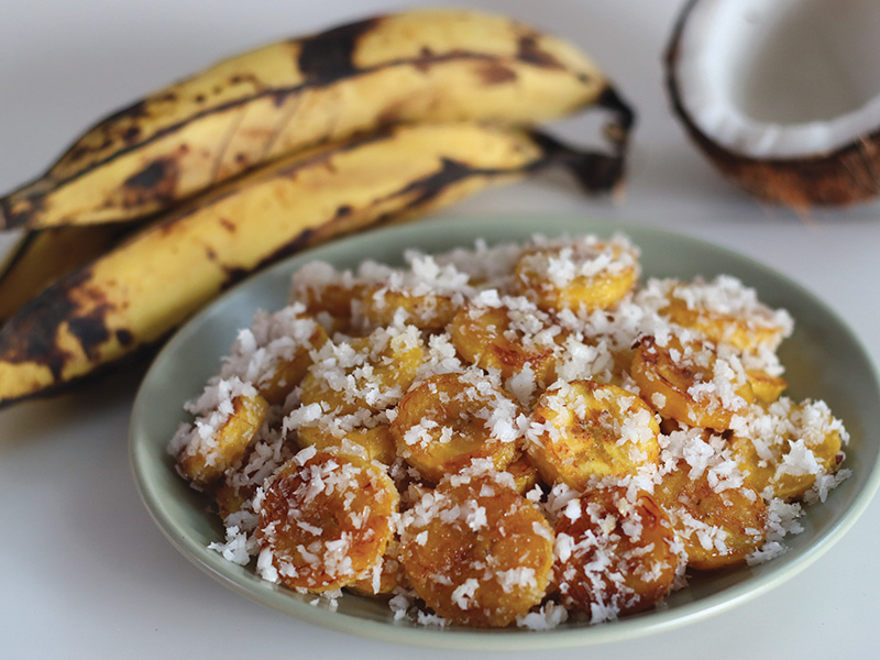 Kerala banana dessert