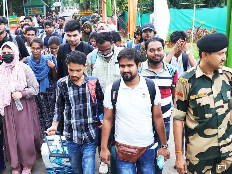 students return