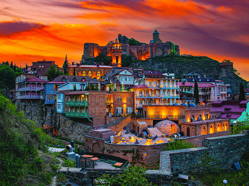 Historical,Streets,Of,Tbilisi,,The,Capital,Of,Georgia