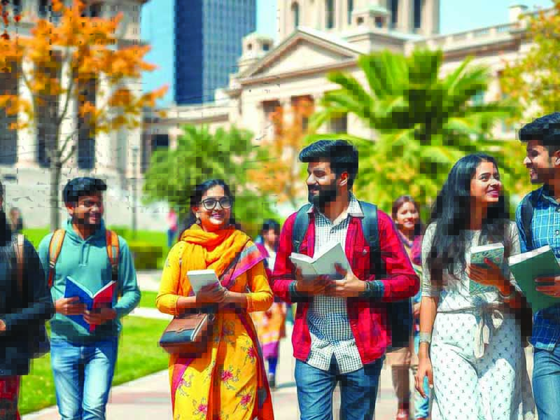 Indian students in the US