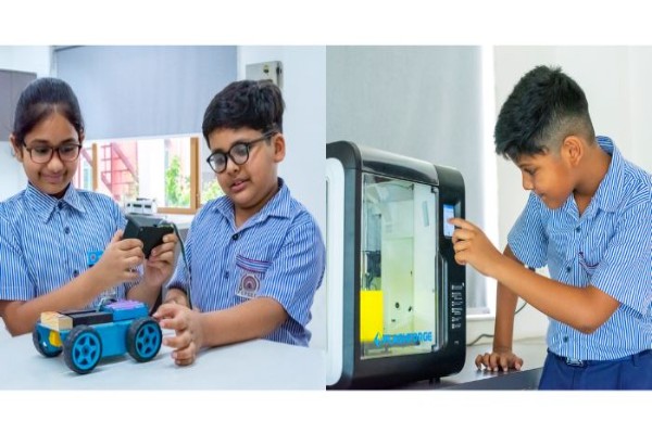 Robotics lab at Skill School 
