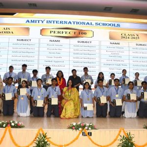 Amity Schools Celebrate Their CBSE Toppers Of 2024-25
