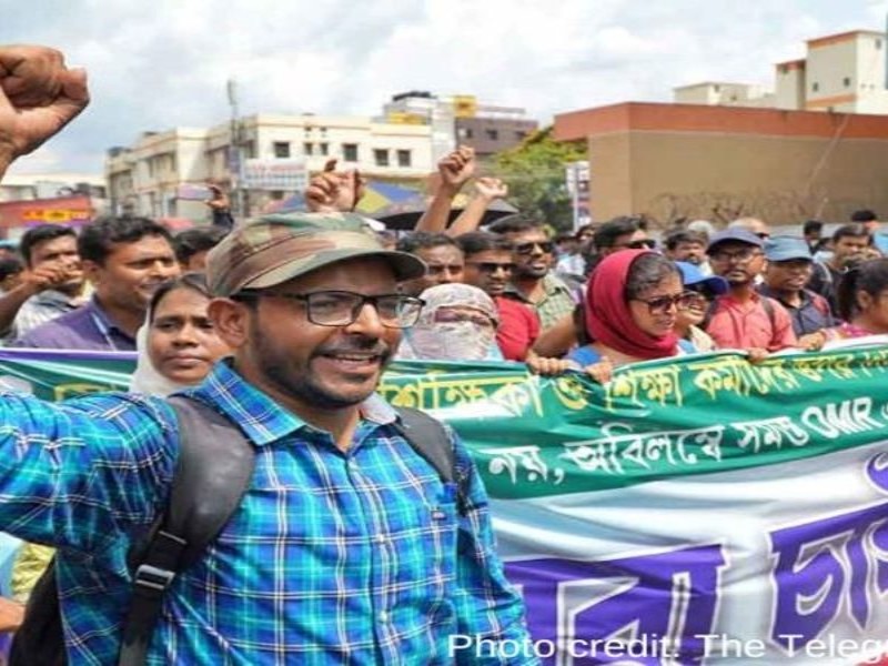 West Bengal: Jobless teachers gherao education dept headquarters