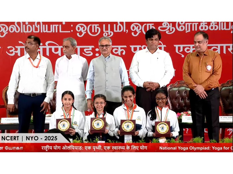 The Heritage School Shines at NCERT National Yoga Olympiad 2025