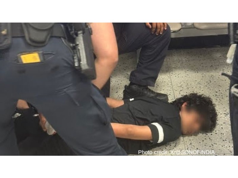 Viral video of Indian student handcuffed at Newark sparks US warning