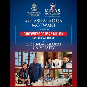 JGU launches American Studies institute with $5 million Motwani Jadeja endowment