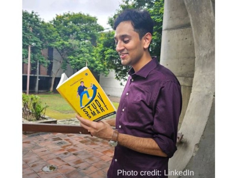 IIM student pens 'smart study' book for exam aspirants