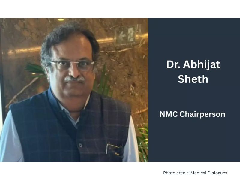 Dr Abhijat Sheth appointed new NMC chairperson