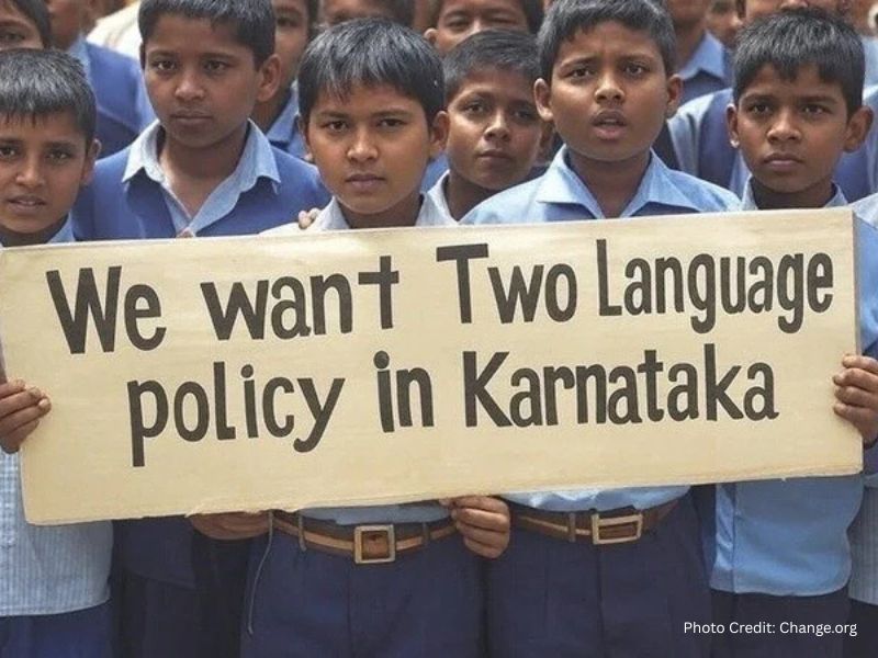 Karnataka backs two-language policy