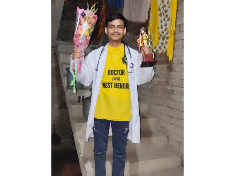Bengal student scripts history by becoming first in village to clear NEET