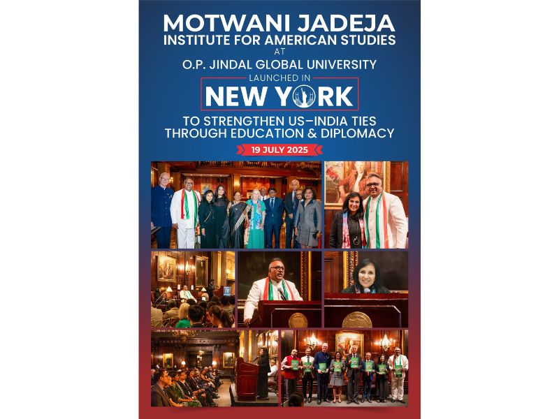 Motwani Jadeja Institute launched in New York to boost India–US academic ties