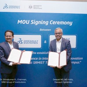 SRMIST Trichy partners with Dassault Systèmes