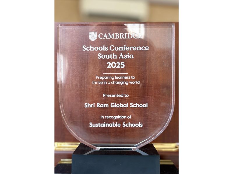 Shri Ram Global School named South Asia’s most sustainable school