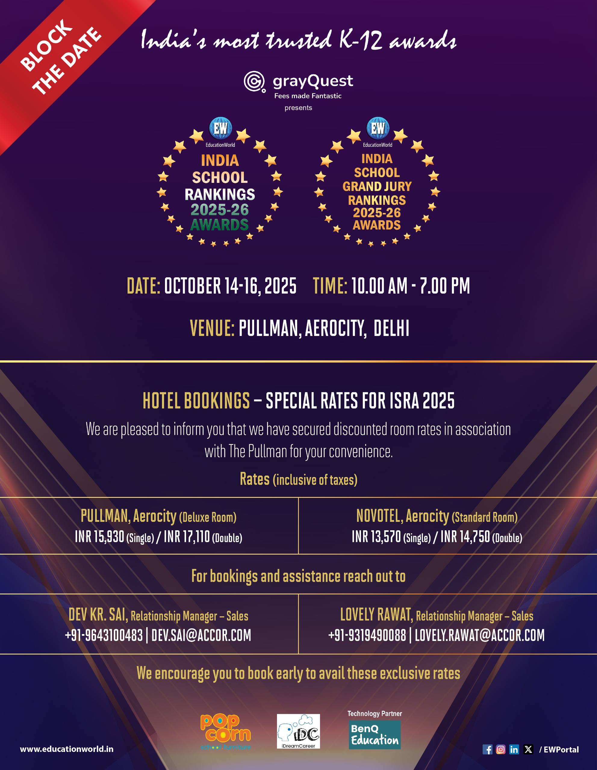 ISRA 25-26 Date